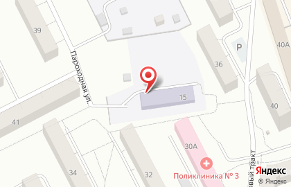 Детский сад №170 на Пароходной улице на карте