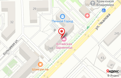 Магазин Красное & Белое на улице Чкалова, 248 на карте