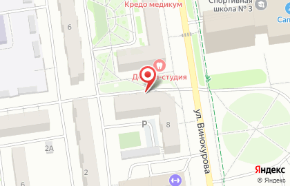 Seven на улице Винокурова на карте