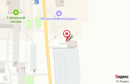 Шиномонтажная мастерская Шина-Сервис в Ханты-Мансийске на карте