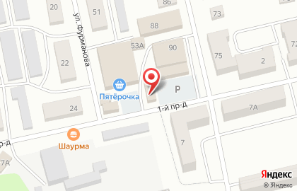 Магазин Город игрушек на улице Фурманова на карте