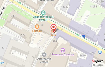 Бар Предлагаемые обстоятельства на карте