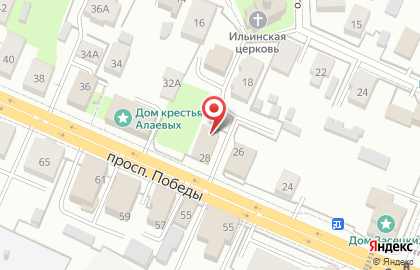 Проектно-технический центр на проспекте Победы на карте
