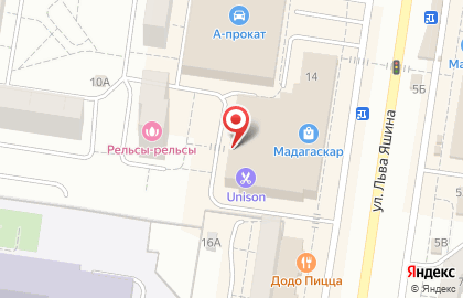 Банкомат ВТБ на улице Льва Яшина на карте