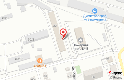 Магазин запчастей Старт на улице Масленникова на карте