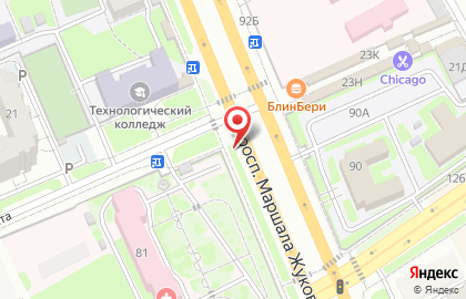 Киоск по продаже печатной продукции в Дзержинском районе на карте