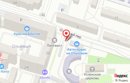 Автостоянка в Воронеже на карте