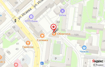Кальянная Облепиха на карте