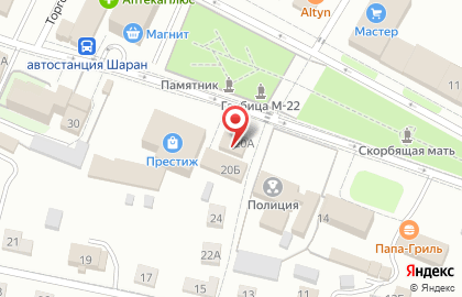 Магазин алкогольных напитков Тантана на карте
