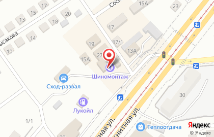 Автоцентр в Челябинске на карте