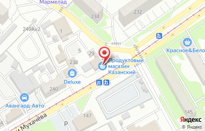 Бар Казанский на карте