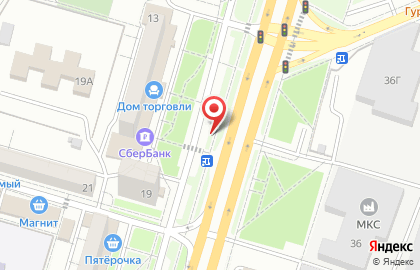 Рекламный щит 2, 85х5, 85м. на улице Доваторцев на карте