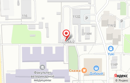 Автостоянка в Воронеже на карте