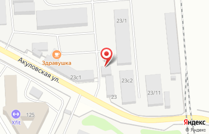 Продуктовый магазин в Москве на карте