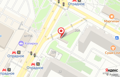 Сервисный центр в Москве на карте
