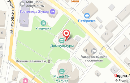 Дом культуры Возрождение на карте