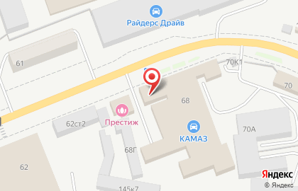 Магазин автотоваров Автомир45 на улице Дзержинского на карте
