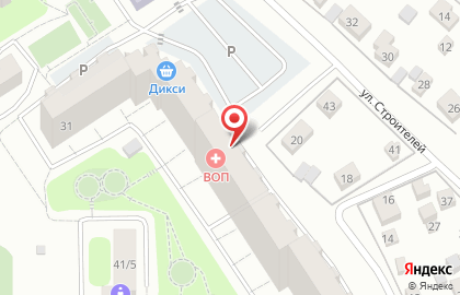 Домодедовская центральная городская больница на улице Текстильщиков на карте