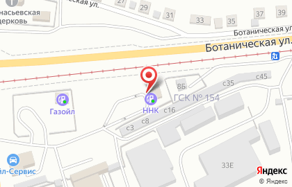 ННК-БайкалНефтеПродукт в Железнодорожном районе на карте