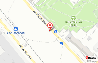 Квадратный метр в Советском районе на карте