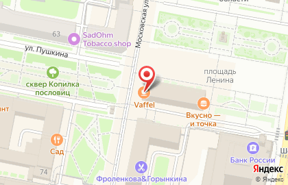 Bravo на Московской улице на карте