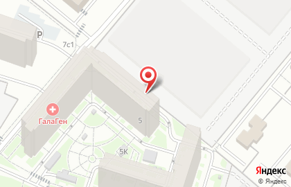 Столовая №1 в Москве на карте
