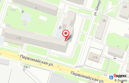 Центр оформления недвижимости в Первомайском районе на карте