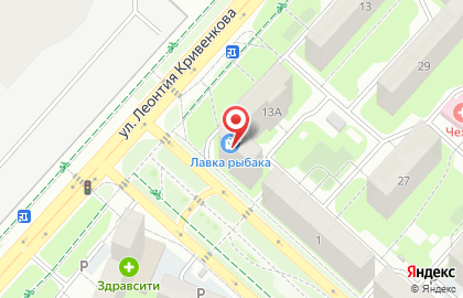 Межрегиональная правовая юстиц-служба на карте