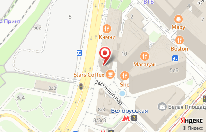 Гибкое рабочее пространство WeWork на улице Бутырский Вал на карте