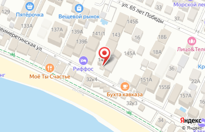 Гостиница Пиано на карте