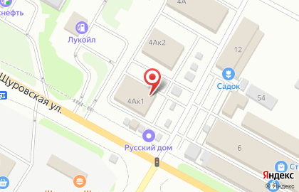 Столовая Между делом на карте