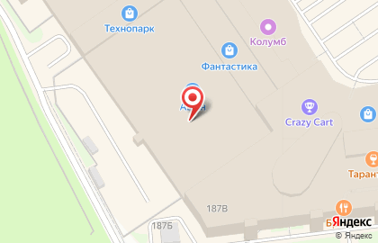 Гипермаркет Ашан в Нижегородском районе на карте