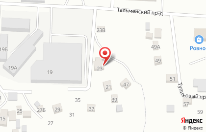 Торгово-производственная фирма в Октябрьском районе на карте