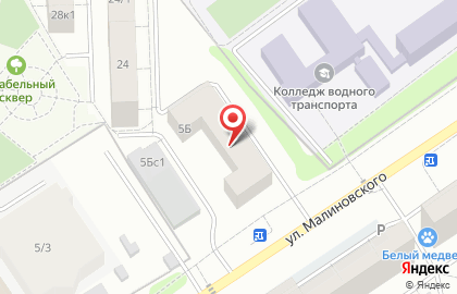 Фирменный магазин Multivarka.pro на улице Малиновского на карте
