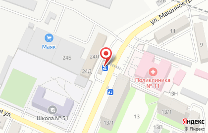 Магазин в Воронеже на карте