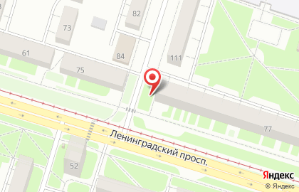 Ломбард 999 на Ленинградском проспекте на карте