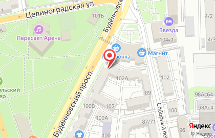 Компания по автострахованию на Будённовском проспекте на карте