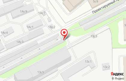 Автостоянка Мгса в Огородном проезде на карте