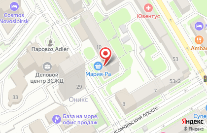 Агентство недвижимости Инвестор на Площади Гарина-Михайловского на карте