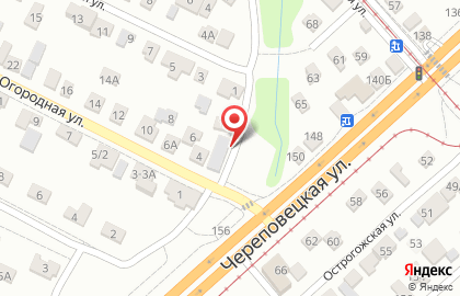 Автомойка на Огородной, 2а на карте