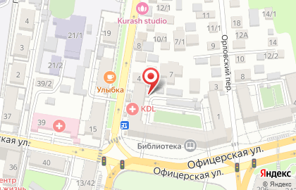 ОАО Банкомат, Лето Банк на Офицерской улице на карте