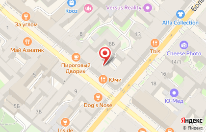 Красный Терем на Большой Московской улице на карте