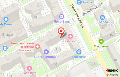 Интернет-магазин Podguзз.ru на улице Невзоровых на карте