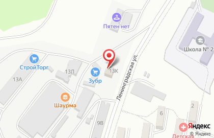 Ювелирная мастерская На Ленинградской на карте