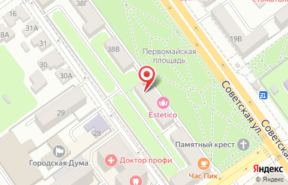 Нерпа на Советской улице на карте