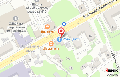 Продуктовый магазин во Владимире на карте