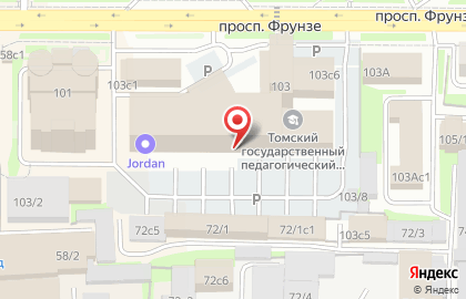 Консалтинговое объединение Превентива на проспекте Фрунзе на карте