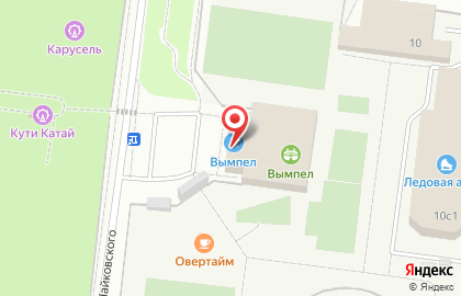 Спортивная школа ушу Дракон на Октябрьском бульваре на карте