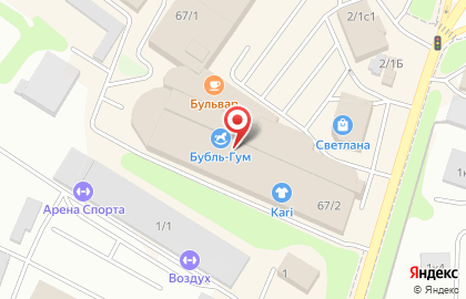 Вегетарианское кафе Экоlife в Петропавловске-Камчатском на карте
