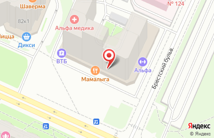 Ресторан MAMALЫGA на Ленинском («Мамалыга») на карте